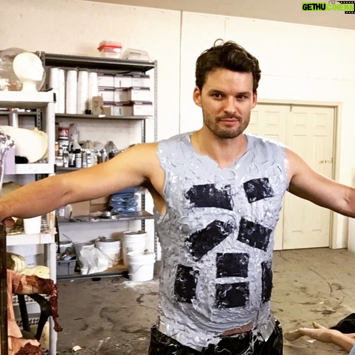 Austin Nichols - 10.9K Likes - Throwback to when we had to make a protective chest shield so when Negan stabbed Spencer, I didn’t really get stabbed. #thewalkingdead #guts