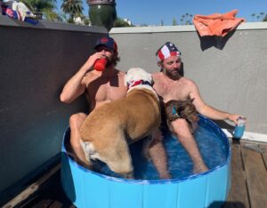 Austin Stowell Instagram - Celebration of Pig 3