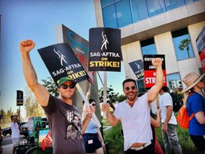 Austin Stowell Instagram - Enough is enough. 

It’s time pick up the fight that our fellow artists fought for us nearly 60 years ago to protect those to come. It’s our turn. We stand up to preserve the livelihood of tens of thousands of artists and to get a fair share from the work we create together. It’s a shame the  AMPTP has let it come to this. I’m proud join the #wgastrike and stand with them as 14 year member of @sagaftra #sagaftrastrike2023 #sagaftra