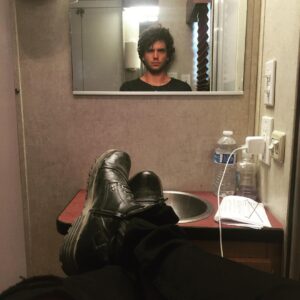 Austin Swift Instagram - Just waiting for the knock. 📽😜 #coverversionsmovie