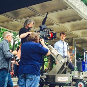 Austin Swift Instagram - Well it's Thursday already, thought I had posted this way back but anyway, here's a set photo from my first film back in 2015, I.T. by John Moore, one of the hardest working, kindest people you'll ever meet. James, Anna, Pierce, Stefanie and the whole cast were amazing, talking to me at length about what it was like to do what I loved for a living and I was mesmerized with how skilled the crew and producers were. The whole experience felt like a dream I didn't want to wake up from. Fresh out of college and they took a chance, hired me, and flew me to Dublin. I couldn't think of a better way to start things out and I'll always be thankful for that. #tbt