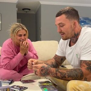 Austin Vanderford Instagram - Sh*T got real, real quick 🤣 @paigevanzant 🔗 in- BYOHH