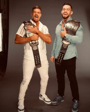 Austin White Instagram - Smack Down Needs The Greatest Tag Team Champions A-Town Down Under🚀🏆 #wwedraft #smackdown