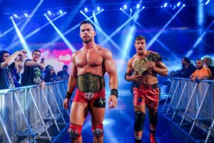Austin White Instagram - Best Believe 🚀🏆
 #NewTagTeamChampions #ATownDownUnder #smackdown