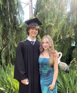 Ava Grace Cooper Instagram - Congrats on graduating Christian!🎉 I’m so proud of you!💕🎓
#grad2024 #graduation