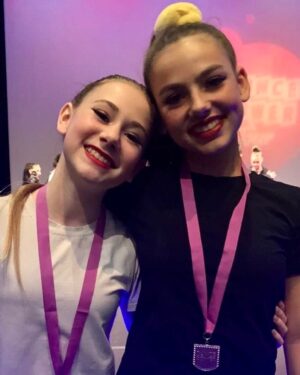 Ava Grace Cooper Instagram - Had so much fun at @dancepowercompetition with all of my friends from @rnbdance 💕Everyone did amazing!!! Thanks for making it such a fun experience💕