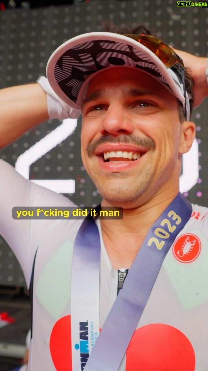 Average Rob - 74.4K Likes - The day I became an IRONMAN exactly 1 year ago with my little brother @arnothekid 🥹 Still one of the greatest days i’ve ever experienced. To everyone doing the ironman in Klagenfurt tomorrow: On met la patate! You can do it! ❤️ Ps: my dad is also racing tomorrow, so dad if you’re reading this: good luck, don’t forget to drink & eat well during the race! Proud of you! 😊
Film & edited by @milancools & @luca.silvestre
Extra angles: @twnbrooks
#ironman #triathlon