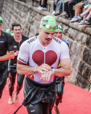 Average Rob Instagram - finished my first half ironman with the legend @milancools ❤️ can’t wait for the next one