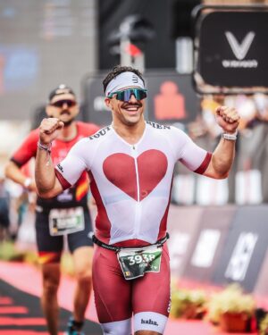 Average Rob Instagram - finished my first half ironman with the legend @milancools ❤️ can’t wait for the next one