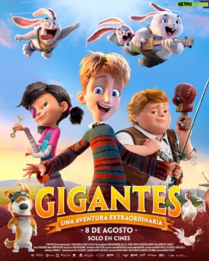 Axel Kuschevatzky Instagram - 🍿Nueva fecha de estreno
8 DE AGOSTO, SOLO EN CINES🇦🇷

✨La película de animación que es éxito en el mundo, llega a los cines de Argentina.

Con las voces de Karol Sevilla (@karolsevillaofc) y Carla Peterson (@petersoncarla).

Dirigida por Gonzalo Gutiérrez (@gonzalogutierrez.gg).

Producida por Florencia Lemoine (@florlemoine) de GF FILMS, Thorsten Wegener de STUDIO100, Dominique Schuchmann de Mark13, Axel Kuschevatzky (@axelkuschevatzk), Phin Glynn (@Phin Glynn) y Cindy Teperman (@cindyteperman) de Infinity Hill (@infinityhill_).

Intérpretes/Actores: Karol Sevilla, Carla Peterson, Patricio Lago (@patolago) , Demián Velazco
Rochwerger (@demiroch)
Productores: Florencia Lemoine, Axel Kuschevatzky, Thorsten Wegener, Dominique Schuchmann
Productores ejecutivos: Phin Glynn, Cindy Teperman, Karol Sevilla
Productora asociada: Rosalía Ortiz de Zárate (@rocksalia)
Guión: Carlos Kotkin, Gonzalo Gutiérrez, Pablo Biondi (@orquitis)
Dirección de animación: Maxi Díaz
Director de arte: Sebastián Giacobino (@sgiacobinoart)
Dirección de fotografía: Matias Nicolás (@matiasnicolascinematographer)
Dirección de sonido: Gerardo Kalmar (@gerardo_kalmar)
Dirección de voces: Demián Velazco Rochwerger (@demiroch)
Montaje: Martín Blousson (@nopuedorecordarlo)
Música: Pablo Borghi (@pabloborghi)
Arte conceptual: Alejandro Burdisio (@alejandroburdisio)

Afiche: Iván Tiscornia (@ivan.tiscornia)

Distribuye: @digicinearg
Prensa: @silvanawaisberg
Redes: @francolovisolo

#GigantesLaPelicula
#Gigantes #UnaAventuraExtraordinaria
#KarolSevilla #CarlaPeterson #PatoLago #DemianVelazcoRochwerger
#GonzaloGutierrez #FlorenciaLemoine
#GFfilms #Studio100 #InfinityHill #Digicine
#Comedia #Aventuras #Animacion #Familiar #Pelicula #Argentina #ExitoMundial
#Cine #CineArgentino #CinedeAnimacion #Estreno #8deagosto #SoloEnCines