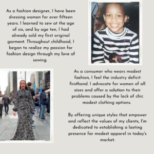 Ayana Ife Instagram - Let me reintroduce myself 👋🏼

•
•
•
•
•
#ayanaactive #ayanaife #designerayana #projectrunway #sustainable #fashiondesigner #fashiondesign#modestfashion #modestfashionblogger #modesty #repreve #modestandmodern #modesta #modeststyle #modest #modestfashionista #blackowned #modestishottest #modestapparel #modestlyhot #modestactivewear #modestclothing #modestfashion #entrepreneurship #ecofriendly #modestsport  #danvillepa #speakerseries #bloomsburg #danvilledrive