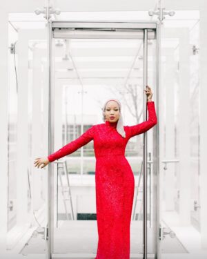 Ayana Ife Instagram - Eid Mubarak! May Allah increase your happiness, abundance and blessings. 

Dress by yours truly @ayanaife
Fabric @joann_stores 
📸 : @alexvalentephotography 

•
•
•
•
•
#eiduladha #eidaladha #eid #eid2024 #feastofsacrifice #modestbridesmaid #modestbride #modestbride #ayanaactive #modestfashion #modestsport #hijabfashion #hijabista #muslimfashion #mormonfashion #jewishfashion #fashionisforeverybody #imadeyourclothes #whomadeyourclothes #ootd #coast #womenowned #blackownedbusiness #hijabista #modesta #designerayana #projectrunway #modestfashionblogger #modesty #ayanaifebridemaid