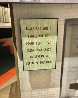 Ayana Ife Instagram - Wild experience at the two Mississippi Museums in Jackson 😵‍💫

By the way, these are real signs that were used in real life 🛑 

•
•
•
•
•
•

#blackhistory #juneteenth #civilrights #blackhistorymonth #blackandproud #harrietubman #slavery #abolition #emancipation #emancipationproclamation #black #colored #racism #peopleofcolor #blackwoman #blackman #brownskingirl #ayanaife #blackowned #projectrunway #designerayana #modestfashion #civilrights #change #empowered #fight #fightforfreedom #liberate #keepmoving #dontgiveup