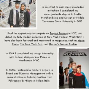 Ayana Ife Instagram - Let me reintroduce myself 👋🏼

•
•
•
•
•
#ayanaactive #ayanaife #designerayana #projectrunway #sustainable #fashiondesigner #fashiondesign#modestfashion #modestfashionblogger #modesty #repreve #modestandmodern #modesta #modeststyle #modest #modestfashionista #blackowned #modestishottest #modestapparel #modestlyhot #modestactivewear #modestclothing #modestfashion #entrepreneurship #ecofriendly #modestsport  #danvillepa #speakerseries #bloomsburg #danvilledrive