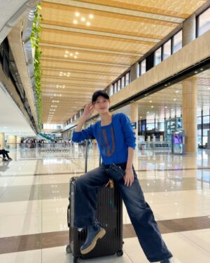 Ayano Kudo Instagram - ペア決めとオーディションのファッション😉
fashion of pair decision and ep4 audition

1.Tops,pants @spickandspan_jp 
2.Tops @soduk_official 
Pants @emoda_official
#韓国ドラマな恋がしたい