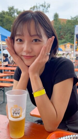 Ayano Kudo Instagram - @oktoberfest1810 
オクトーバーフェストにあいりんと一緒に行ってきました🫶🏻
@satoairi101
皆さん、今週1週間お疲れ様でした#beerstagram#ビール