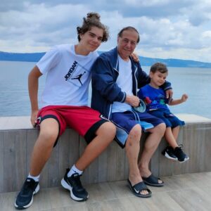 Ayça Mutlugil Instagram - Grandpa❤️ @demirmutlugil @tan_erturkler13  and Sarpingo