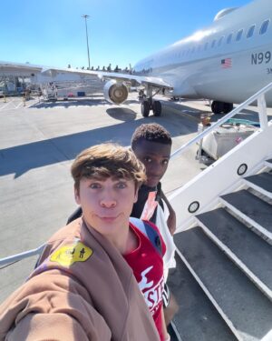 Ayden Mekus Instagram - The Ayden face is traveling the world ✈️😂
