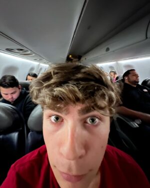 Ayden Mekus Instagram - The Ayden face is traveling the world ✈️😂