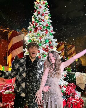 Ayden Mekus Instagram - It’s starting to look a lot like Christmas 🎄 Thank you for the invite @disneyplus @thesantaclauses