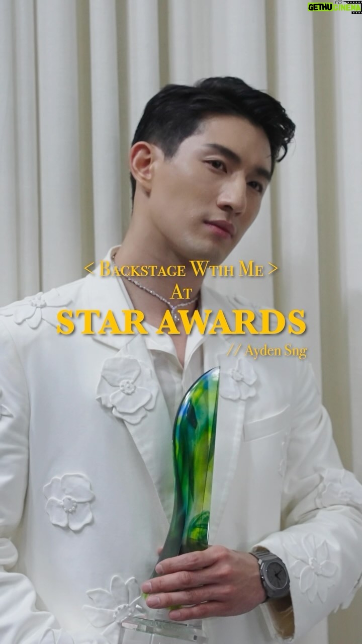Ayden Sng - 4.3K Likes - What went on backstage at the Star Awards 😉
Shot this video to document my thoughts, my feelings, my experiences throughout that day, often times because things happen so quickly it’s all like a blur. Watching the first cut, I felt so much gratitude and I’m truly thankful for those that have crossed paths with me to be part of my journey 🖤🤍
Till next year! 💪🏻 In the mean time, work hard, focus on the right things and live life wholeheartedly ✌🏻
#StarAwards2024