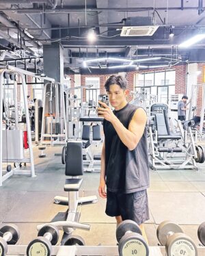 Ayden Sng Instagram - 💪🏻💪🏻💪🏻⁣
⁣
#A的出国日常