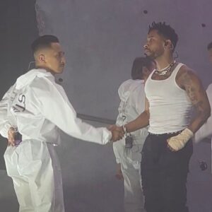 Aye Hasegawa Instagram - This made me feel like my dream came true✨Thank you @miguel and @toogiesaurus for making Shaun’s dream become real✨Shaun manifested this 13 years ago (sure thing) if you know, you know.😉 Anyway in the middle of making @movement.lifestyle with a crazy busy schedule, he would come back from reh with a huge smile on his face and that made me feel so happy. Love you Shaun kun💚 I’m so proud of you.
I guess I gotta make new Shaun T-shirt again.🤭