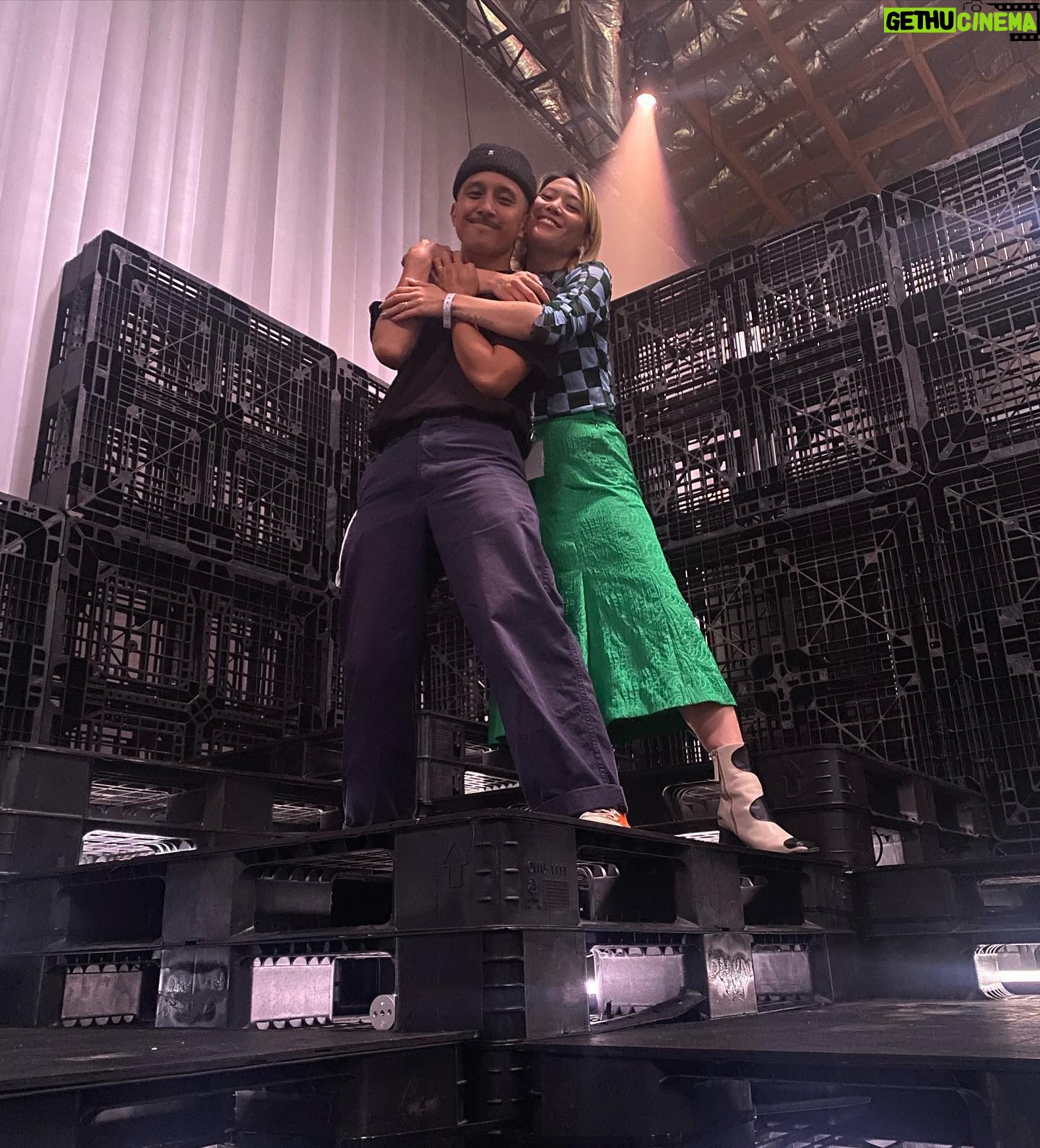 Aye Hasegawa - 4.3K Likes - This made me feel like my dream came true✨Thank you @miguel and @toogiesaurus for making Shaun’s dream become real✨Shaun manifested this 13 years ago (sure thing) if you know, you know.😉 Anyway in the middle of making @movement.lifestyle with a crazy busy schedule, he would come back from reh with a huge smile on his face and that made me feel so happy. Love you Shaun kun💚 I’m so proud of you.
I guess I gotta make new Shaun T-shirt again.🤭