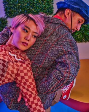 Aye Hasegawa Instagram - We had the honor and pleasure of being a part of the vision for our very creative and awesome friends @cashad & @strutz 🎨 

The amount of preparation, work and attention to detail by these two is phenomenal and inspiring. This project gave us the much needed energy, vibrancy and brightness to our lives☀️ Big thank you to the whole crew and everyone involved!🙇🏻‍♂️🙏🏽 Credits below💫

Art Direction   Production Design: @cashad 
Photographer   Retoucher: @strutz 
Movement Director: @haylieharwood 
Makeup Artist: @destinyhash and @blendbybrie 
Wardrobe Stylist: @bighairbigcity 
Fabrication Assist: @404_no_username and Owen
Lighting Assist: @stephen.panosian 
Digi: @danielbrittain_ 
Talent: @ayehasegawa @ang.d.anderson @shaunevaristo @haylieharwood 
Earrings: @studio.aye

#photography #design #art #dance #setdesigner #propstylist #movement #movementlifestyle #studioaye #shaunevaristo #ayehasegawa #losangeles