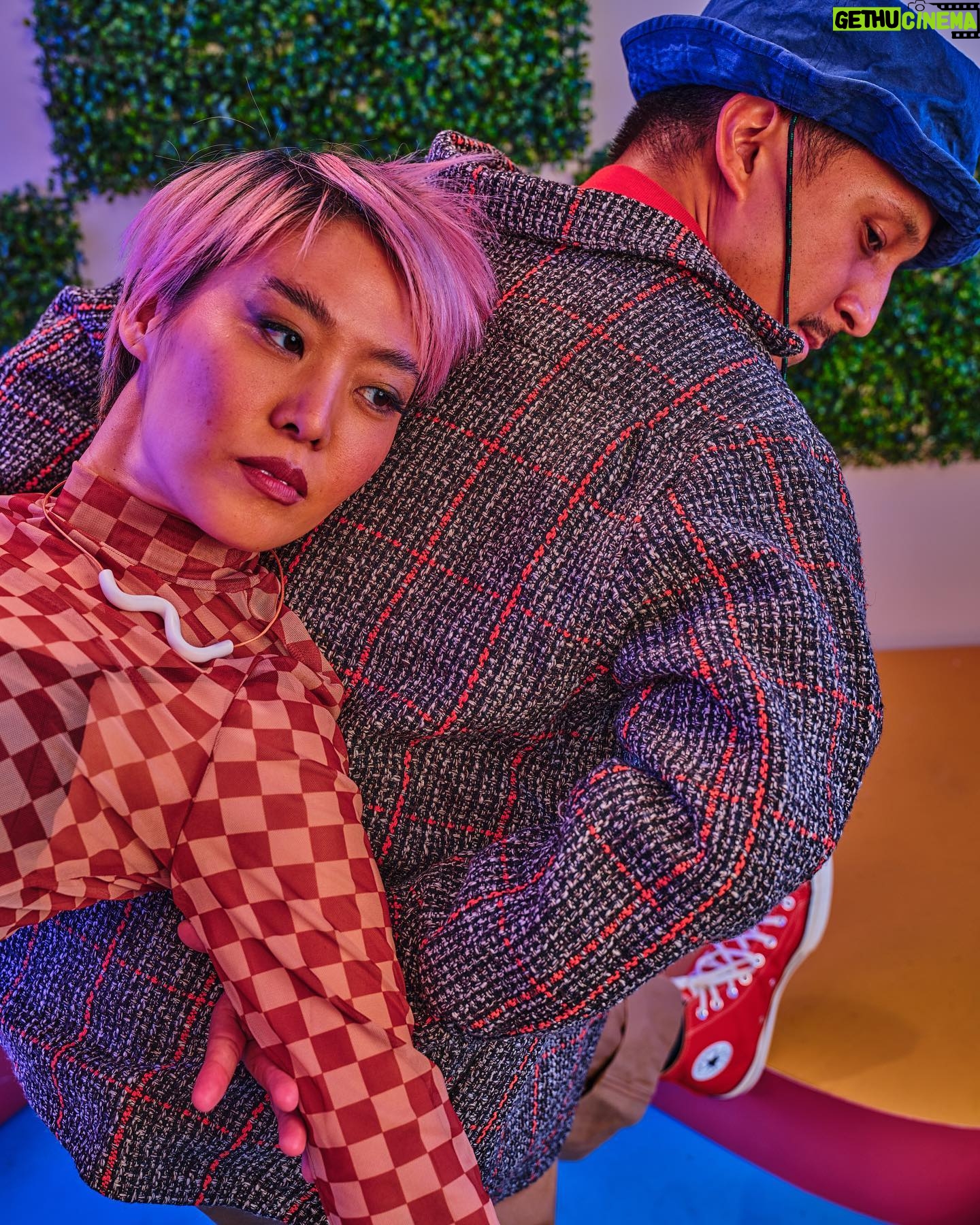 Aye Hasegawa - 1.4K Likes - We had the honor and pleasure of being a part of the vision for our very creative and awesome friends @cashad & @strutz 🎨
The amount of preparation, work and attention to detail by these two is phenomenal and inspiring. This project gave us the much needed energy, vibrancy and brightness to our lives☀️ Big thank you to the whole crew and everyone involved!🙇🏻♂️🙏🏽 Credits below💫
Art Direction Production Design: @cashad
Photographer Retoucher: @strutz
Movement Director: @haylieharwood
Makeup Artist: @destinyhash and @blendbybrie
Wardrobe Stylist: @bighairbigcity
Fabrication Assist: @404_no_username and Owen
Lighting Assist: @stephen.panosian
Digi: @danielbrittain_
Talent: @ayehasegawa @ang.d.anderson @shaunevaristo @haylieharwood
Earrings: @studio.aye
#photography #design #art #dance #setdesigner #propstylist #movement #movementlifestyle #studioaye #shaunevaristo #ayehasegawa #losangeles