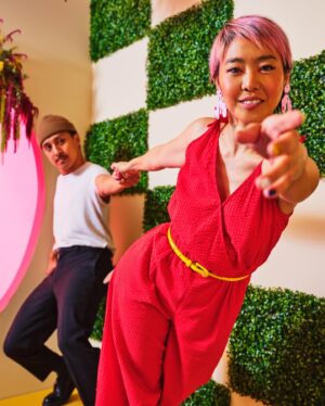 Aye Hasegawa Instagram - We had the honor and pleasure of being a part of the vision for our very creative and awesome friends @cashad & @strutz 🎨 

The amount of preparation, work and attention to detail by these two is phenomenal and inspiring. This project gave us the much needed energy, vibrancy and brightness to our lives☀️ Big thank you to the whole crew and everyone involved!🙇🏻‍♂️🙏🏽 Credits below💫

Art Direction   Production Design: @cashad 
Photographer   Retoucher: @strutz 
Movement Director: @haylieharwood 
Makeup Artist: @destinyhash and @blendbybrie 
Wardrobe Stylist: @bighairbigcity 
Fabrication Assist: @404_no_username and Owen
Lighting Assist: @stephen.panosian 
Digi: @danielbrittain_ 
Talent: @ayehasegawa @ang.d.anderson @shaunevaristo @haylieharwood 
Earrings: @studio.aye

#photography #design #art #dance #setdesigner #propstylist #movement #movementlifestyle #studioaye #shaunevaristo #ayehasegawa #losangeles