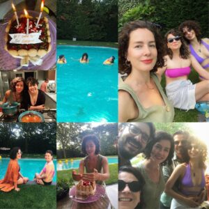 Ayfer Dönmez Instagram - Haziranı bu tatlı haftasonuyla çok sevdiklerimle bitirirken.. 🙏🏻 🎂 ❤️🥂🌈 #bff #love #joy 

Temmuz İstanbul film festivali ulusal yarışma heyecanıyla geliyordu.. #yenidenleyla 🎥🎭🙏🏻🤍