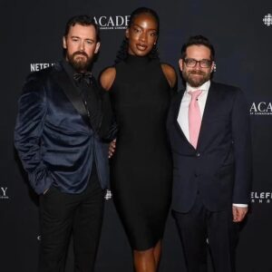 Ayisha Issa Instagram - Representing team transplant with Jim and Joe at the 2023 Canadian Screen Awards 

Hair & Makeup: @francelinegraham and @byianrussell 
.
.
.
.
.
.

@thecdnacademy #Canada #toronto #actor #actorlife #blackgirlmagic #redcarpet #fitwomen #blackwomen
#hair #makeup #fashion