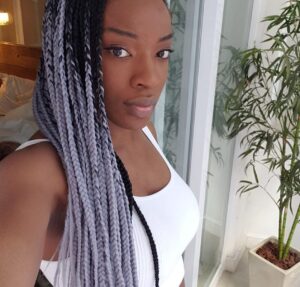 Ayisha Issa Instagram - Pic a fave:
1. Green
2. Grey
3. Blue
4. Blonde 
5. Black
⠀⠀⠀⠀⠀⠀⠀⠀⠀⠀⠀

⠀⠀⠀⠀⠀⠀⠀⠀⠀⠀⠀

⠀⠀⠀⠀⠀⠀⠀⠀⠀⠀⠀

⠀⠀⠀⠀⠀⠀⠀⠀⠀⠀⠀
—
#hairday #ebonyfitness #ebonywomen #fitgirls #toronto #naturalhair #blackgirls #melaninpoppin #bjjgirls #bjjwomen #fitchicks #greenbraids #braids #braidday #instabraids #wiwt #greenisgood #instagood #instabeauty #selfie #selfietime #selfies #selfiesunday  #haircolor #hairstyles #bluebraids #greybraids #4chair #colourfulhair #picoftheday