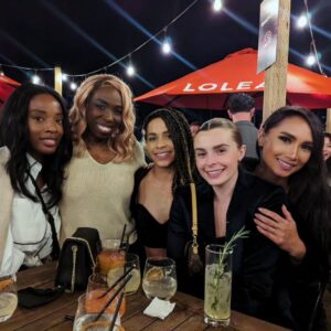 Ayisha Issa Instagram - 👆🏾🥰 POV: "You pick the girl with the smile, but don't really know what she does for a living...
#youwantproblemsalways
#stuntgirls #actorlife #girlsnightout
@erikat.johnson @evelyngonda