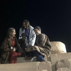 Aysha Shahaltough Instagram - Some behind the scenes photos for y'all ft. A goat, cat & some donkeys 
#flashbackfriday