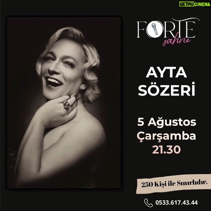 Ayta Sözeri - 232 Likes - Ayta Sözeri Forte Bodrum da Hayranlarıyla buluşuyor..