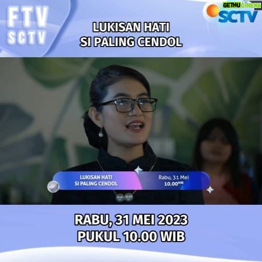Ayu Inten - 421 Likes - LUKISAN HATI SI PALING CENDOL
31 MEI 2023 PK 10.00WIB SCTV🧡
@margarethalie @kennyauztin @eldaniazara @yugoavaero @armandojordy @daisy.natalya @lilis_chahyadisuganda @ayu.inten
Directed @otoywitoyo
#ftvterbaru #ftvsctv #fresh #new #terbaru #sctv #ayuinten