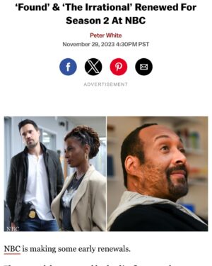 Azaria Carter Instagram - FOUND SEASON 2!!!?!! Words cannot describe how blessed and grateful I am! It is such an honor to work alongside so many talented and genuine people! I’m literally screaming writing this lol. CONGRATULATIONS to all the wonderful cast and crew that worked so hard to make this show what it is and it’s absolutely AMAZING! Each department plays a tremendous role and “Found” wouldn’t be “Found” without you all!…..SEASON 2!!!🥳✨ #foundnbc #peacock

Ps. These photos are from episode 8 but there’s 9 episodes out for season 1 already! So, if you haven’t seen them make sure you tune in on @nbc on Tuesdays at 10pm EST and stream them on @peacock 🤗