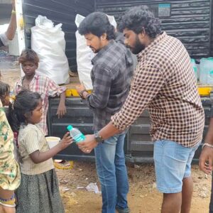 Azhar Instagram - Today's We Food Distribution For Most Flood Affected Area Peoples.. They are so struggling for food and electricity. 

Thanks a lot For Your Big Support 💪 @tsk_actor Bro @azhar__official Bro 

If Your Interest means let's come and join us 💪 
#flood #michaungcyclone #imaigalsocialservice #michaung #food #instapost #instagram