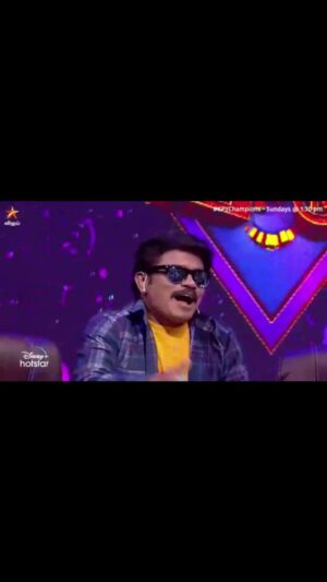 Azhar Instagram - #kpychampions3 
@director_thomson_vijaytv @tsk_actor @vijaytelevision @mathuraimuthuofficial @myna_nandhu