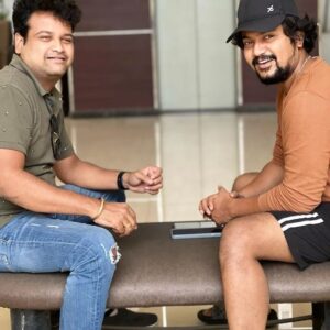 Azhar Instagram - Happy Birthday Darling ❤️ @chuttiaravind ❤️ 
#gurunadha 
#anbuannan 
#ellame ❤️❤️❤️
