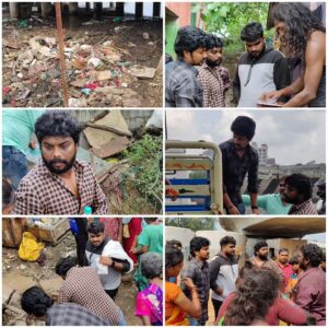 Azhar Instagram - Today's We Food Distribution For Most Flood Affected Area Peoples.. They are so struggling for food and electricity. 

Thanks a lot For Your Big Support 💪 @tsk_actor Bro @azhar__official Bro 

If Your Interest means let's come and join us 💪 
#flood #michaungcyclone #imaigalsocialservice #michaung #food #instapost #instagram
