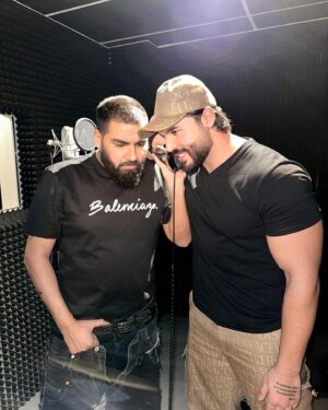Azis Instagram - Working moments “Cveto” Backstage @fikistoraro @gugi.kronos #azis #fiki #азис #фики