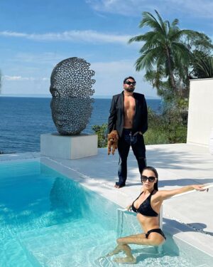 Azis Instagram - @galena1 Salty Moments 🏝️#galena #azis #азис #галена #galenaxx #saltymoments #sea #bestfriends #forever #family