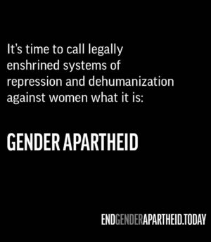 Azita Ghanizada Instagram - Today on #internationalwomensday I stand by the women & girls of Afghanistan & Iran and demand that we interpret & expand the legal definition of apartheid to include gender under international laws. 

Join me & a coalition of female lawyers, judges, activists and other global leaders to name the atrocities against the women and girls of Iran and Afghanistan for what they are: Gender Apartheid.

Swipe on through and add your name to the link in my bio. 

EndGenderApartheid.Today #EndGenderApartheid