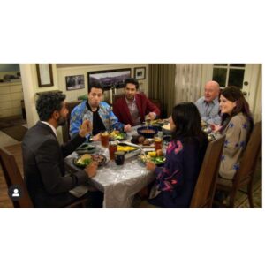 Azita Ghanizada Instagram - My big fat Afghan Family on Network TV 😭😭 @usofalcbs 

Tomorrow night in @cbstv 8:30pm and next day on @paramountplus. 

Tune in to see my handsome baba @zadranwali & meet my bro, the sometimes funny 😉 @fahimanwar.  Also, me & Al have some things to work out. 

End game is Lizzy & Ariana tho 😂❤️🤩

#tv #unitedstatesofal