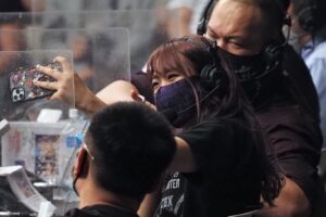 Azumi Instagram - 〜スターダムゲスト解説〜
プロレスファンとしてみてたから騒ぎすぎた笑

・

身長差…
周りがデカいのか私が小さいのか🫠

 #stardom #スターダム
  #大田区総合体育館