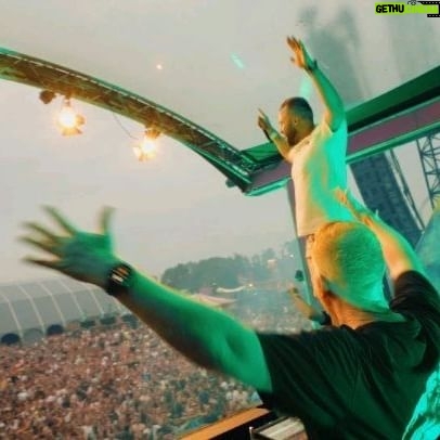 B-Front - 5.1K Likes - WTF look at that crowd!! 🤩 B-Front 20 YEARS at Defqon was next level🔥 Even though we've been partying together for over two decades, your energy keeps me fueled. We're just getting started! 💪 s/o to my buddies @adrenalizedj @djfrontliner @aftershockdj @djzany for joining me on the UV stage #hardstyle #defqon1
