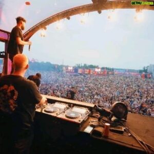 B-Front Instagram - WTF look at that crowd!! 🤩 B-Front 20 YEARS at Defqon was next level🔥 Even though we've been partying together for over two decades, your energy keeps me fueled. We're just getting started! 💪 s/o to my buddies @adrenalizedj @djfrontliner @aftershockdj @djzany for joining me on the UV stage #hardstyle #defqon1